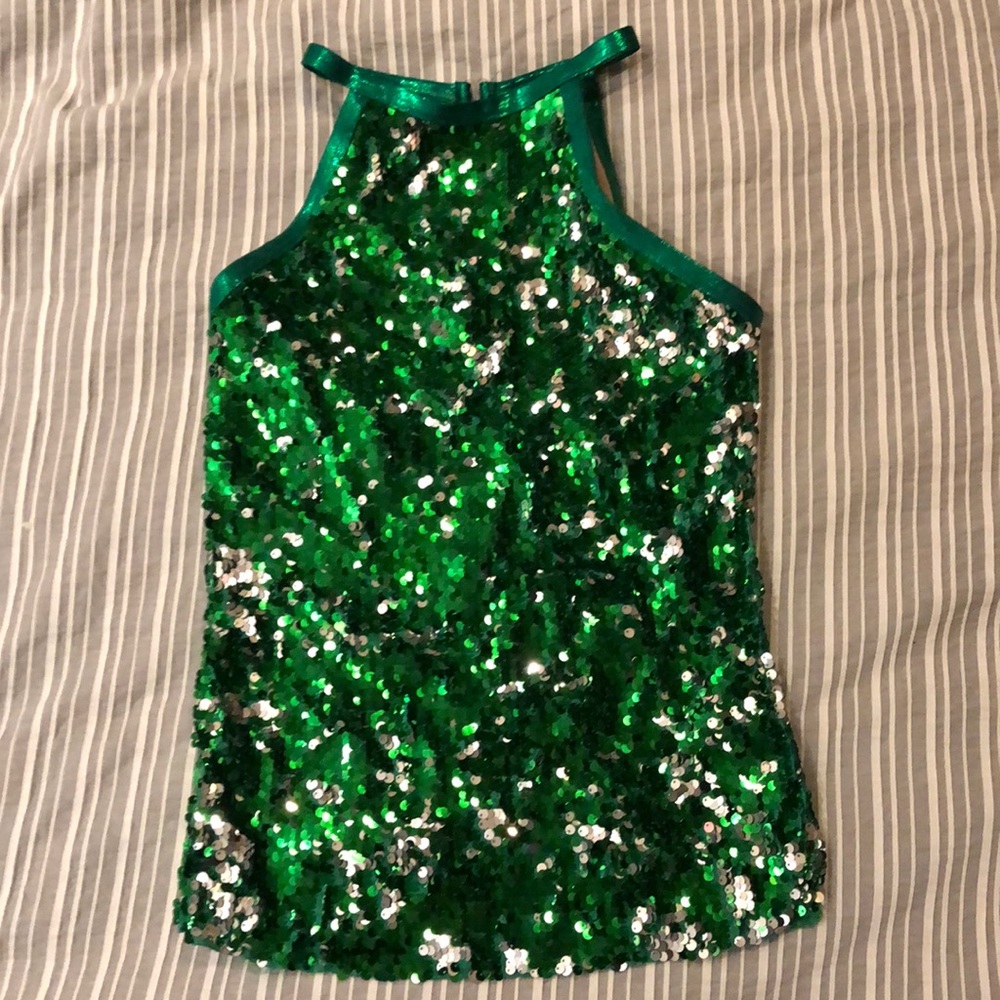 Sparkly dance top